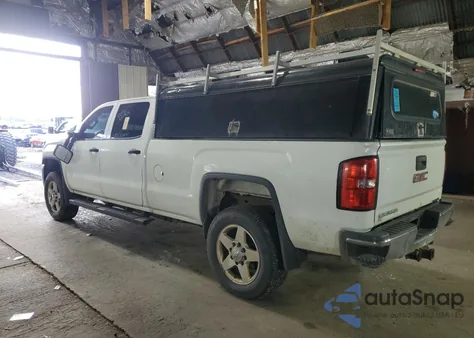 2015 GMC Sierra K2500 Heavy Duty from USA, damaged, VIN 1GT12XE8XFF102014